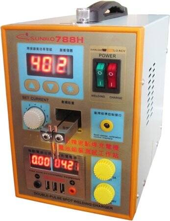 SUNKKO 788H-USB 18650 Battery Pulse Spot Welder AU Plug 220V - 2