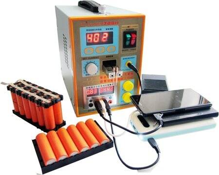 SUNKKO 788H-USB 18650 Battery Pulse Spot Welder AU Plug 220V - 3