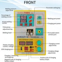 SUNKKO 788S Lithium Battery Welding Machine Double Pulse UK Plug 220V - 3