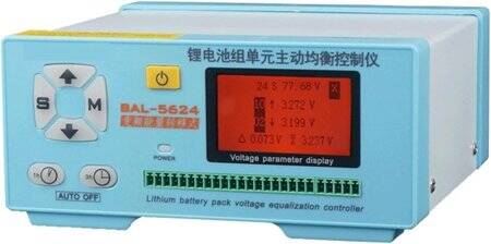 SUNKKO BAL-5624 2S~24S Battery Euqalizer Balancer With 5A Eualizing Current And LCD Display AU Plug - 1