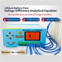 SUNKKO BAL-5624 2S~24S Battery Euqalizer Balancer With 5A Eualizing Current And LCD Display AU Plug - 2