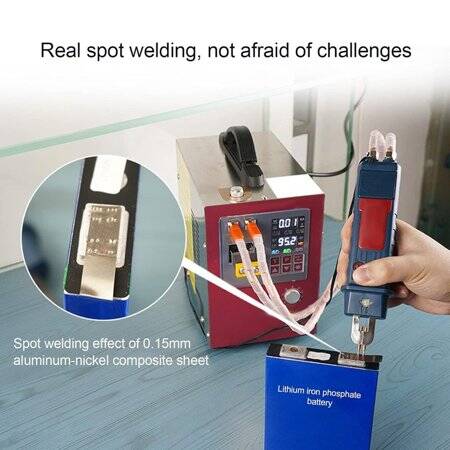 SUNKKO S-73B Handheld Adjusted Instantaneous Welding Pen Spot Welding Pen - 5