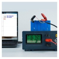 SUNKKO T-685 Bilingual High Precision Battery Voltage And internal Resistance Tester AU Plug - 2