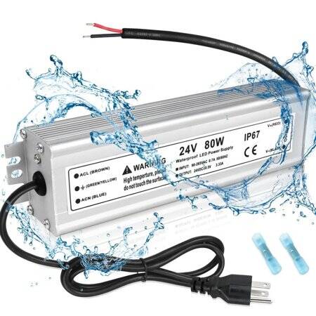 TG150W 24V Led SCR Indoor Dimming Power Supply Size: 288x49x30mm - 1