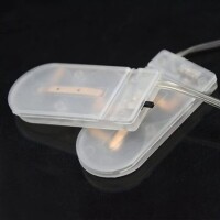 Transparent 1x 6V Battery Holder Box CR2032 LIR203 - 5