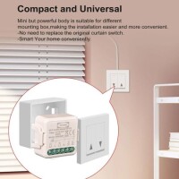 Tuya Wifi Curtain Switch Module (90-250V) RF 433Mhz For Alexa Original Packing Two Types Of Printing Are Distributed Randomly Size: 59x53x28cm - 5