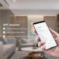 Tuya Wifi Smoke Alarm Without Battery - 4