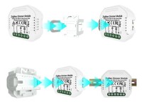 Tuya Zigbee 3.0 Dimmer Module 1 Channel QS-Zigbee-D02-TRIAC-L 220V-240V Single Fire Original Packing Size: 46x46x18mm - 2