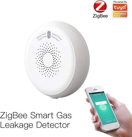 Tuya Zigbee Gas Leak Alarm System Without Battery - 4