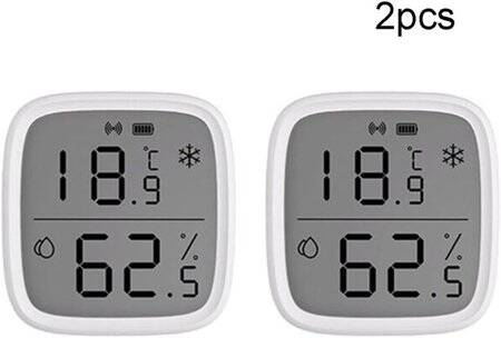 TUYA ZigBee Thermometer Large Screen Indoor Temperature And Humidity Electronic With Battery - 3