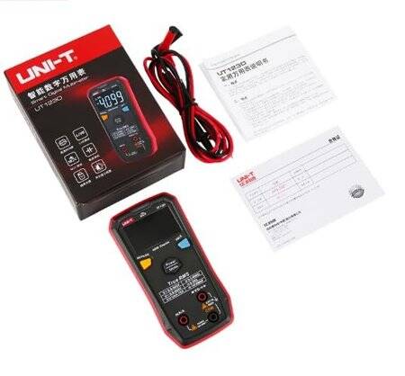 UNI-T UT123 Handheld Digital Multimeter-Household Pocket Size Multimeter-AC And DC Voltage Resistance-Temperature NCV Function With Battery - 5