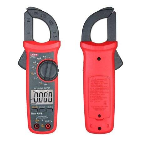 UNI-T UT201+ 400A Digital Clamp Meter Automatic Range True RMS High Precision Multimeter With Battery - 2