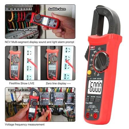 UNI-T UT202+ 400A Digital Clamp Meter Automatic Range True RMS High Precision Multimeter Without Battery - 5