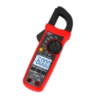 UNI-T UT202 LCD Digital Clamp Multimeter Ohm Dmm DC AC Current Voltmeter With Battery - 1