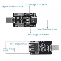 Usb Input QC2.0/3.0 Decoy Module Boost Trigger Motherboard 9V 12V 20V Adjustable Power Supply - 2