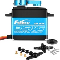 Waterproof FEETECH FT5330M 7.4V 180 Degree High Speed Metal Gear Digital Servo Torque 35kg - 1