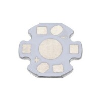 White 16mm 2PIN Aluminum Heatsink for 1W 3W 5W LED - 1