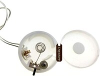 White 2x Button Battery Case With Wire And Toggle Switch CR2032 - 3