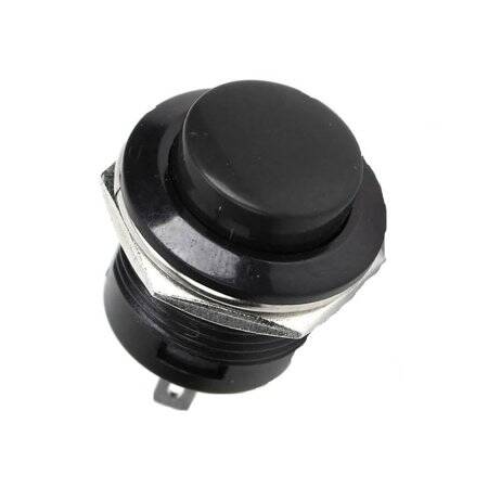 White R13-507 16mm 2 PIN Momentary Self-Reset Round Cap Push Button Switch - 5