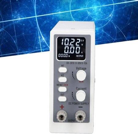 White SPPS3010D 30V10A Color Screen Storage DC Regulated Power Supply With Cable 110V US Plug - 4