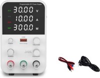 White WPS3010B 30V 10A DC Adjustable RegulaTor Power Supply With Cable 110V US Plug - 1