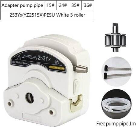 White YZ1515X 3Roller Peristaltic Pump - 1