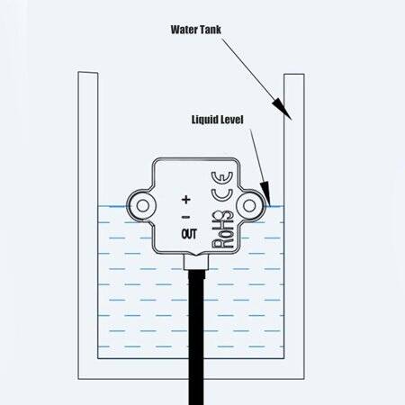 XKC-Y23A-NPN Non Contact Liquid Level Sensor DC5V - 2