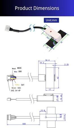 XKC-Y26 NPN DC5-24V Non Contact Liquid Level Sensor Induction Switch Outer Adhering Detector Fluid Controller - 3