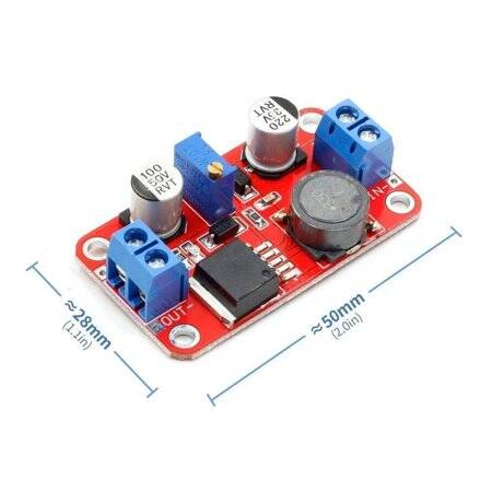 XL6019 DC-DC 5A Adjustable Boost Power Supply Module - 5