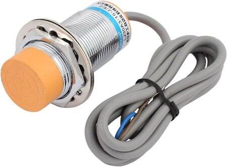 Yellow LJ30A3-15-J/EZ AC90-250V Inductive Proximity Sensor Switch (ACSecond-Wire) - 1