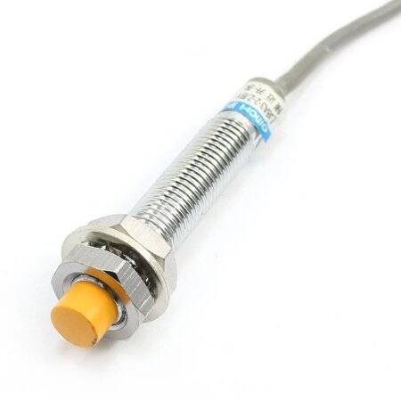 Yellow M8 LJ8A3-2-Z/EX DC6-36V Inductive Proximity Sensor Switch Note:DC Two Wire Normally Open Random Wire Color - 1