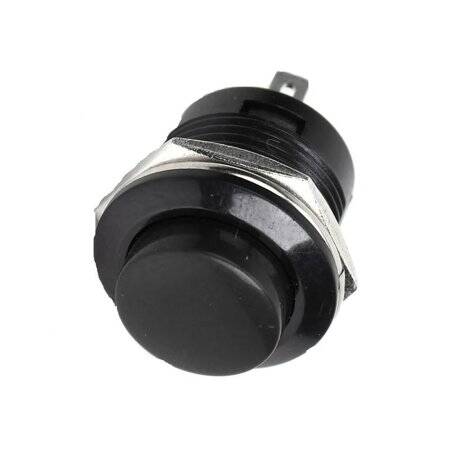 Yellow R13-507 16mm 2 PIN Momentary Self-Reset Round Cap Push Button Switch - 2