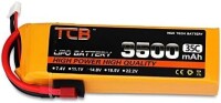 Yellow TCB 11.1V 5200MAH 25C Model Airplane Lithium Battery JST Female - 3