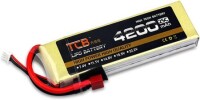 Yellow TCB 11.1V 5200MAH 25C Model Airplane Lithium Battery T Female - 4