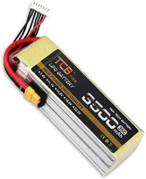 Yellow TCB 11.1V 5200MAH 25C Model Airplane Lithium Battery XT60 Female - 1