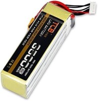 Yellow TCB 11.1V 5200MAH 25C Model Airplane Lithium Battery XT60 Female - 2