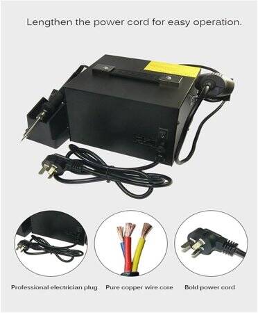 YIHUA852D+ Pump Air Flow Adjustable Hot Air With Soldering Air Soldering Station 16W AU Plug - 3