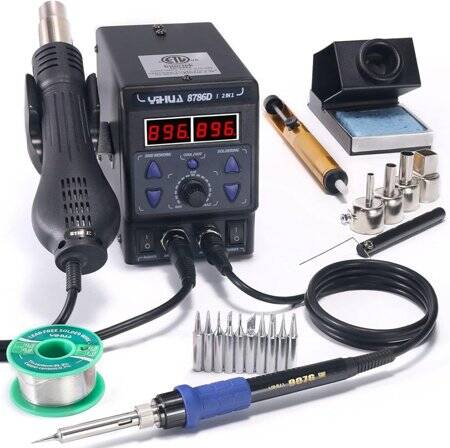 YIHUA8786D I Digital Display Hot Air Desoldering Station AU Plug - 1