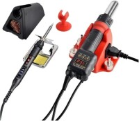 YIHUA899D-II Dual Digital Display Hot Air Soldering Station 2 In 1 110V US Plug - 1