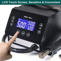 YIHUA993D M Intelligent Touch Screen High-Power Soldering Station EU Plug - 4