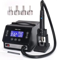 YIHUA993D M Intelligent Touch Screen High-Power Soldering Station US Plug - 1